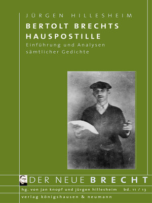 cover image of Bertolt Brechts Hauspostille